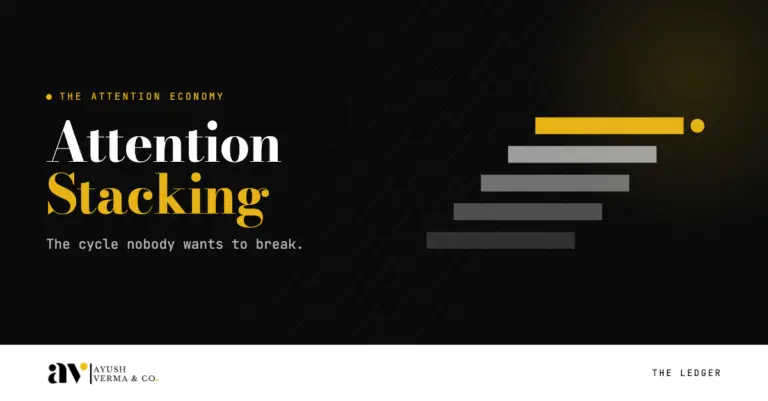 Attention Stacking and the cycle nobody wants to break by Ayush Verma